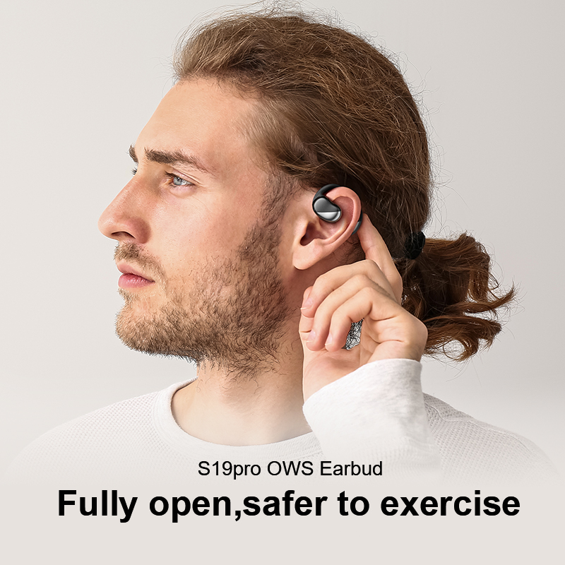 新しい Bluetooth 5.3 インテリジェント通話ノイズリダクションオープンイヤーワークアウトスポーツステレオヘッドフォン